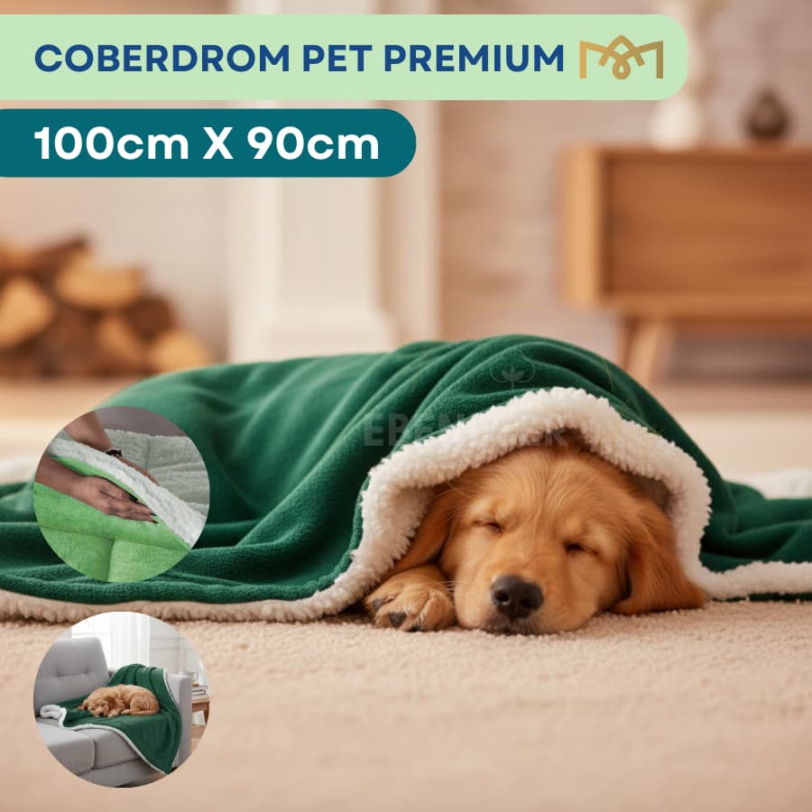 Kit 1 e 2 Coberdrom Pet Sherpa Carneirinho Quentinho Antialérgico Cães E Gato Premium Diversas Cores