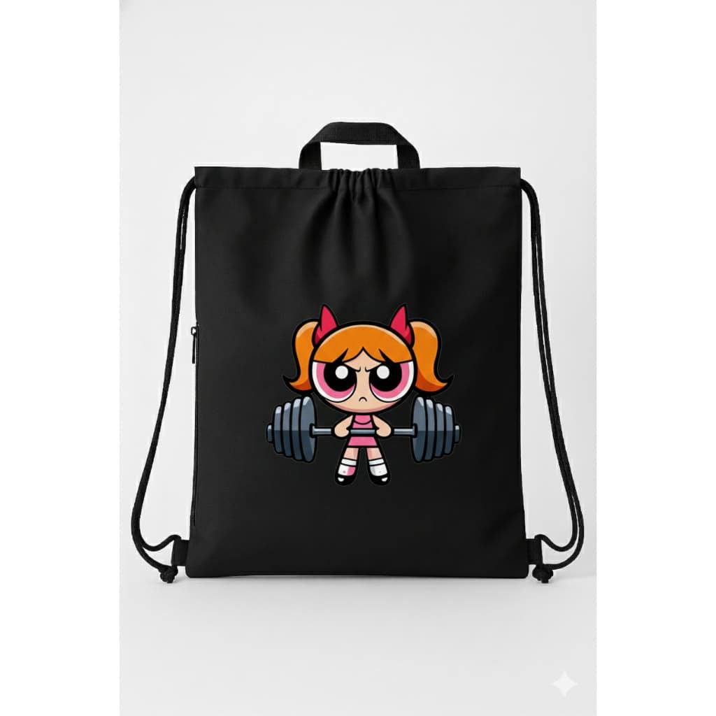 Mochila Saco academia com bolso lateral  impermeável Nylon 600