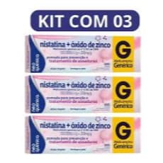 Nistatina + Óxido de Zinco 60g Antifúngica e Protetora