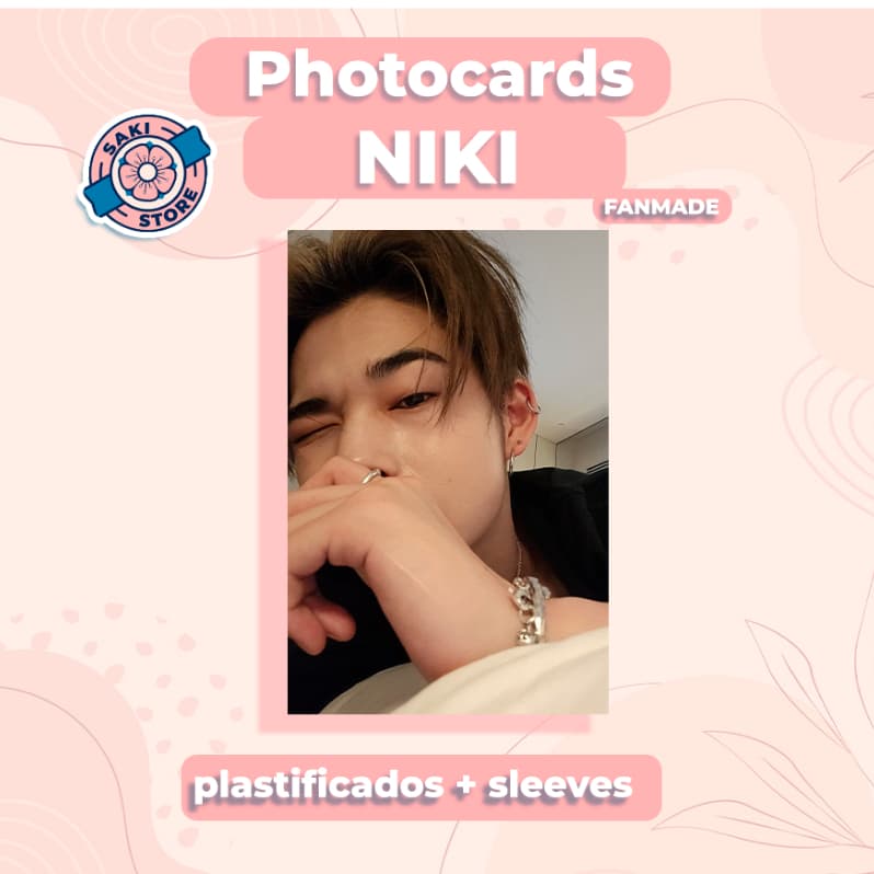 Photocards Niki - Fanmade - Kpop - Selca