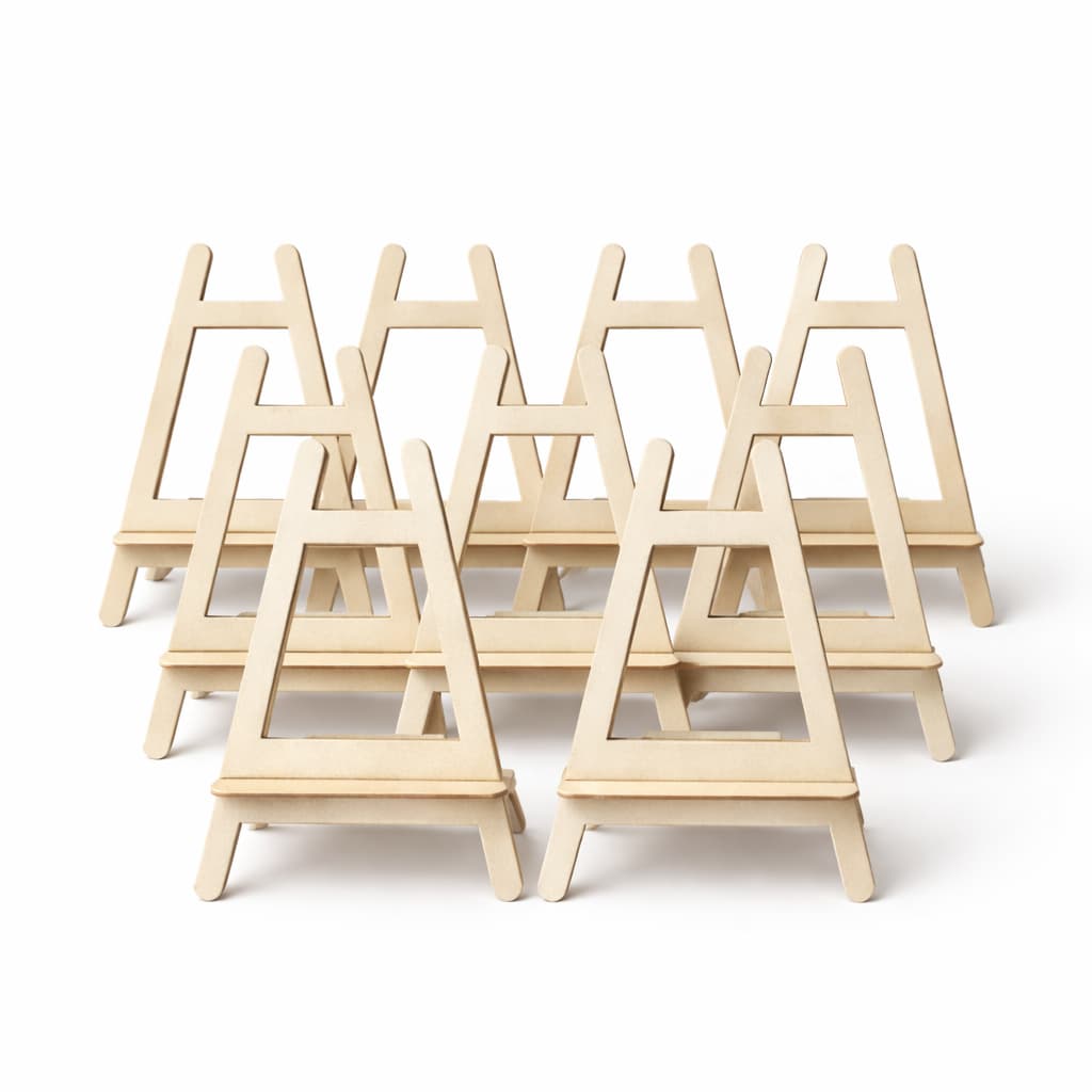 Kit de Mini Cavaletes Para Foto Polaroid Decoração de Festa Lembrancinha Mdf