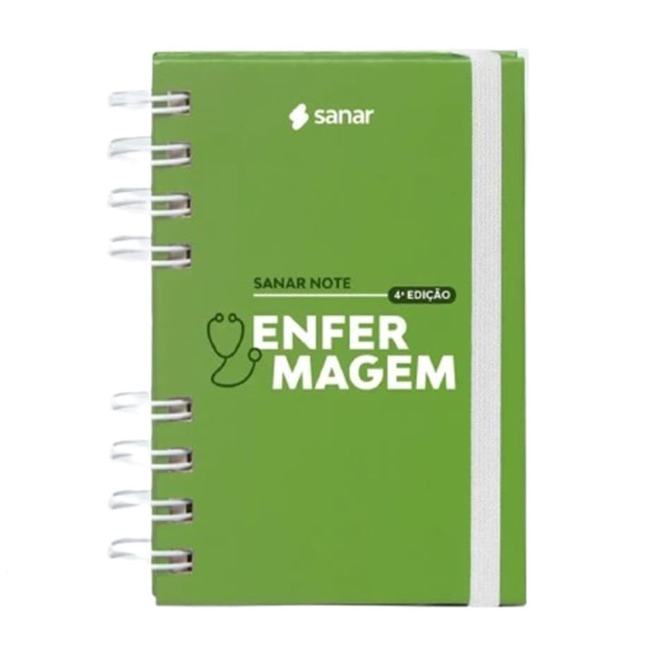 Promoção Sanar Note Enfermagem 4 Edição 2024 Original