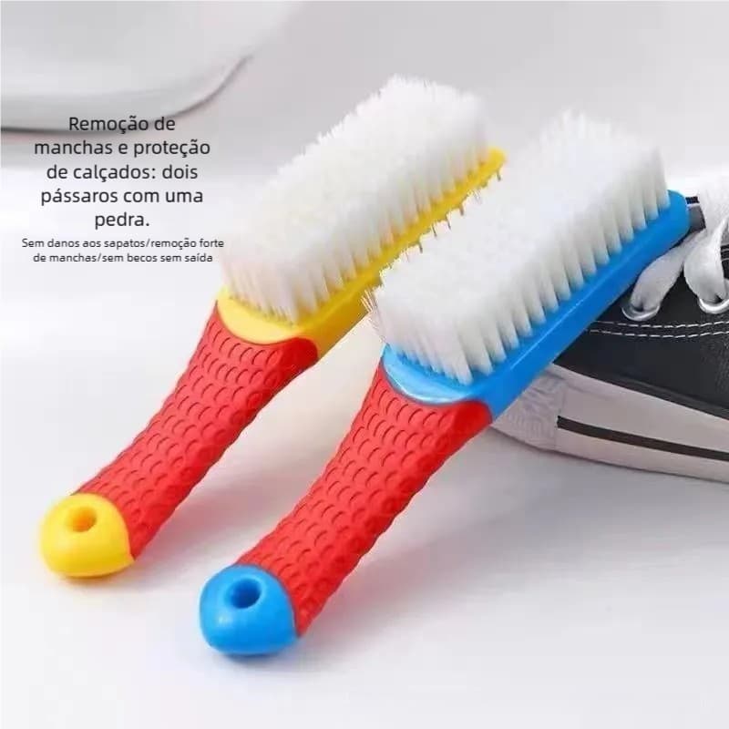 Escova Nano para Sapato Doméstico - Novo Estilo, Ideal para Lavagem e Escovagem de Sapato