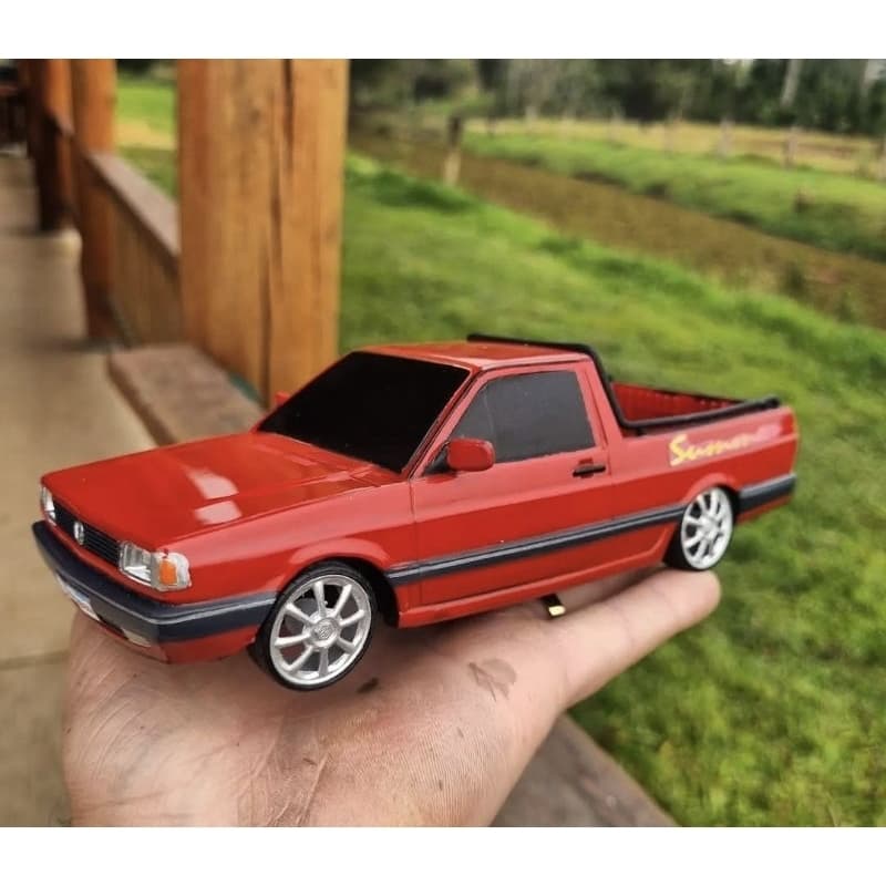 Miniatura Saveiro Quadrada 1:24 / 1:36 - Kit para sua Personalização Colecionável *Sem Pintura*