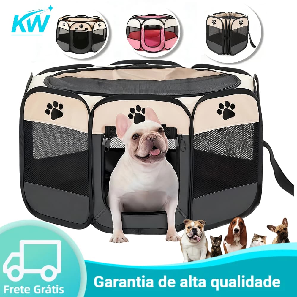 Casinha Para Pets Gatos Grande Dobrável Portátil 5 Cores