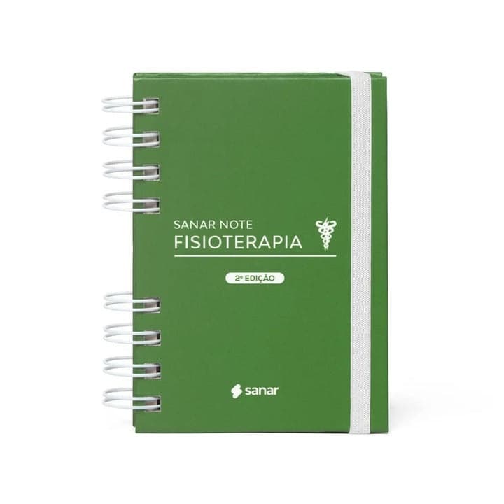 SANAR NOTE DE FISIOTERAPIA 2ª EDIÇÃO ORIGINAL
