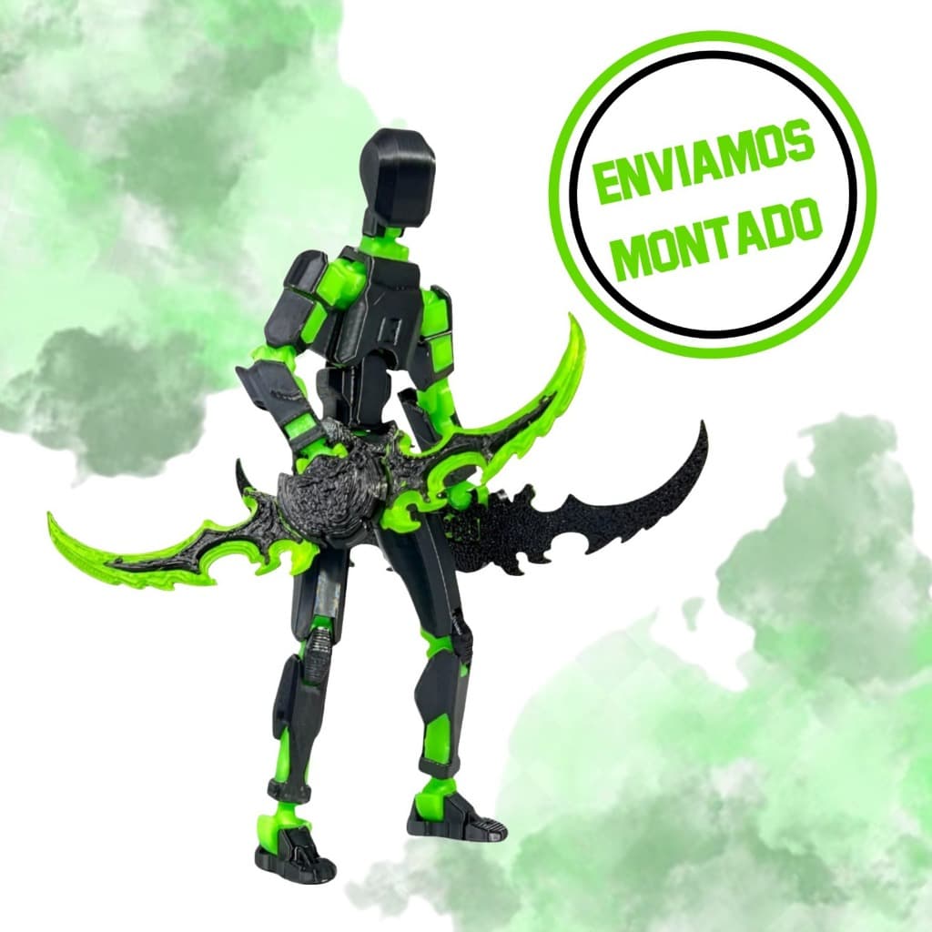 Boneco Articulado Dummy 13 Titan Épico Com Peças Melhoradas Para Diversão e Criatividade Boneco Já Montado Action Figure