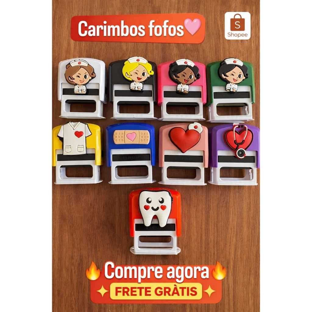 Carimbo automático personalizado Enfermagem COREN