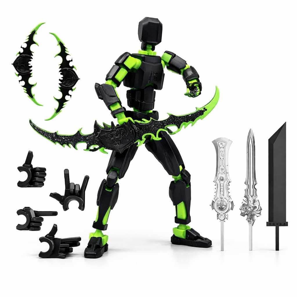 Dummy 13 Titan Épico Montado Boneco Articulado Action Figure Brinquedo Educativo Sensorial Varias Posições 3D