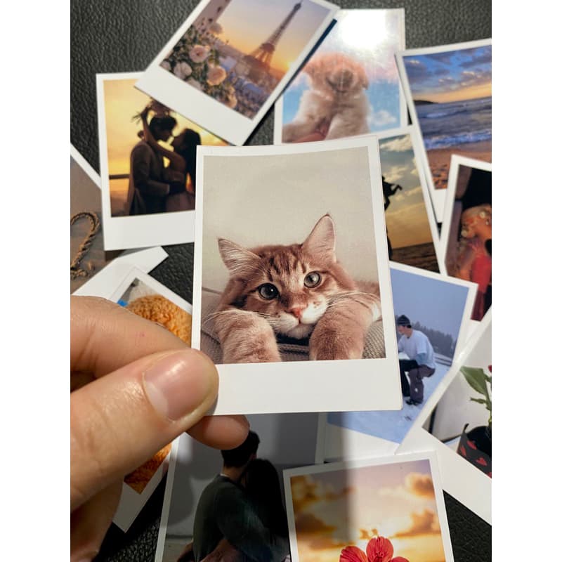 Mini Fotos 7x5 - Kit com 16 Unidades - Alta Qualidade HD