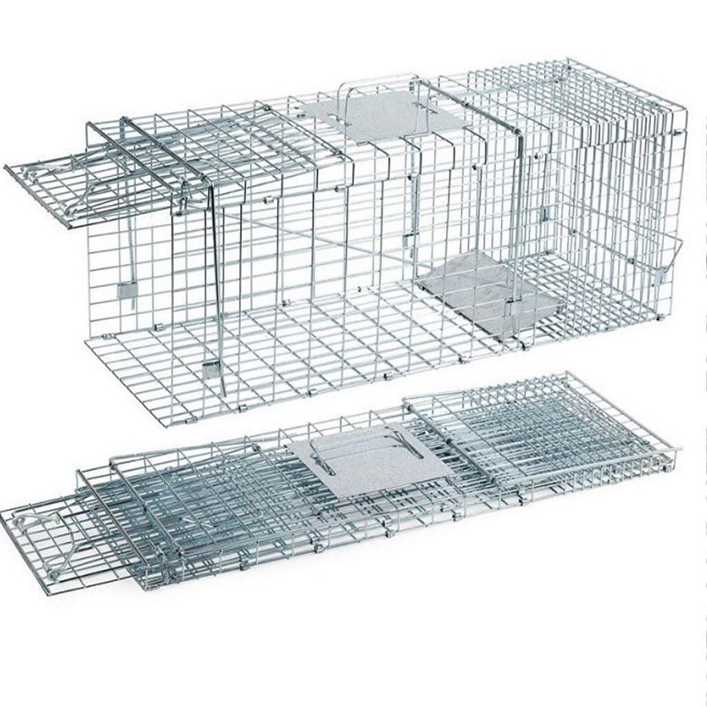 Armadilha Gaiola Gatoeira Lorben Grande Captura Resgate Animais Gatos Gambás Lagartos