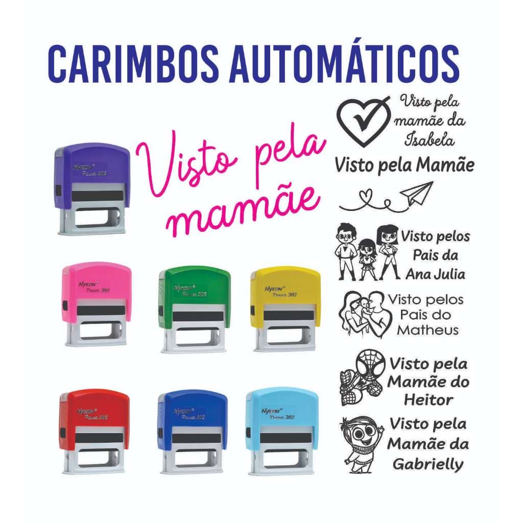 Carimbo visto pela Mamãe