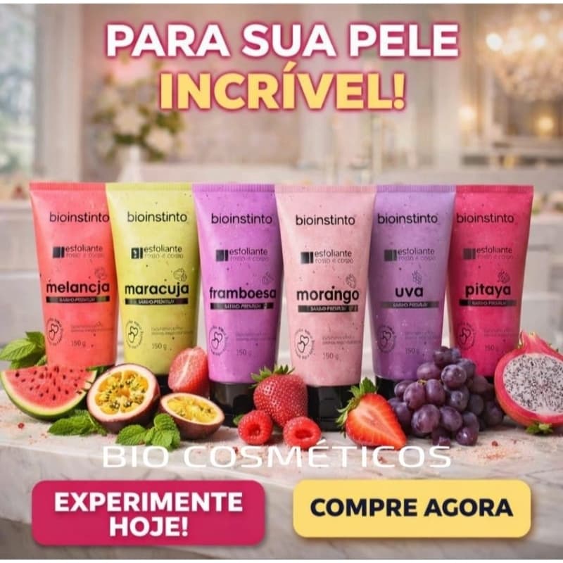 Esfoliante Corpo e Rosto Skin Care Banho Premium Hidratação e limpeza Profunda 150g