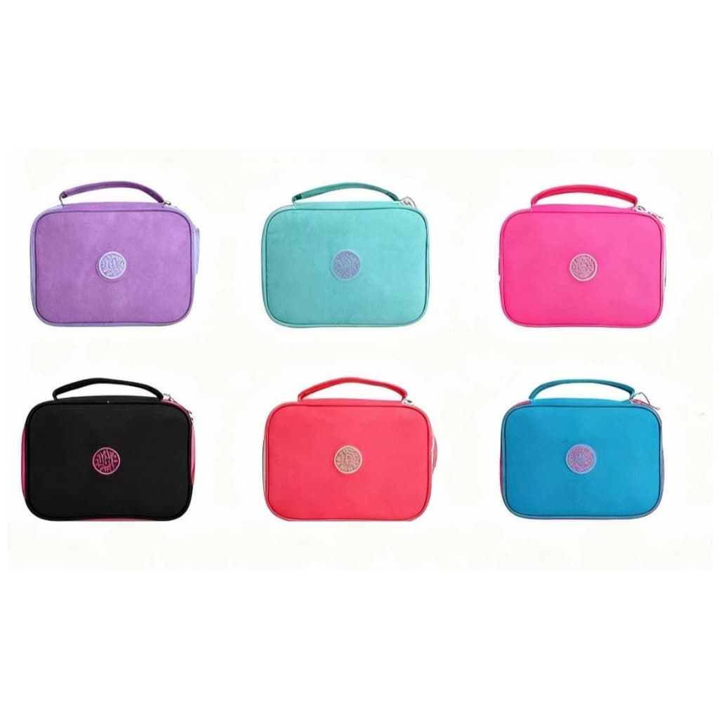 Estojo Escola Organizador De Caneta Lápis Canetinha Quadrado Unissex Grande Escolar Infantil