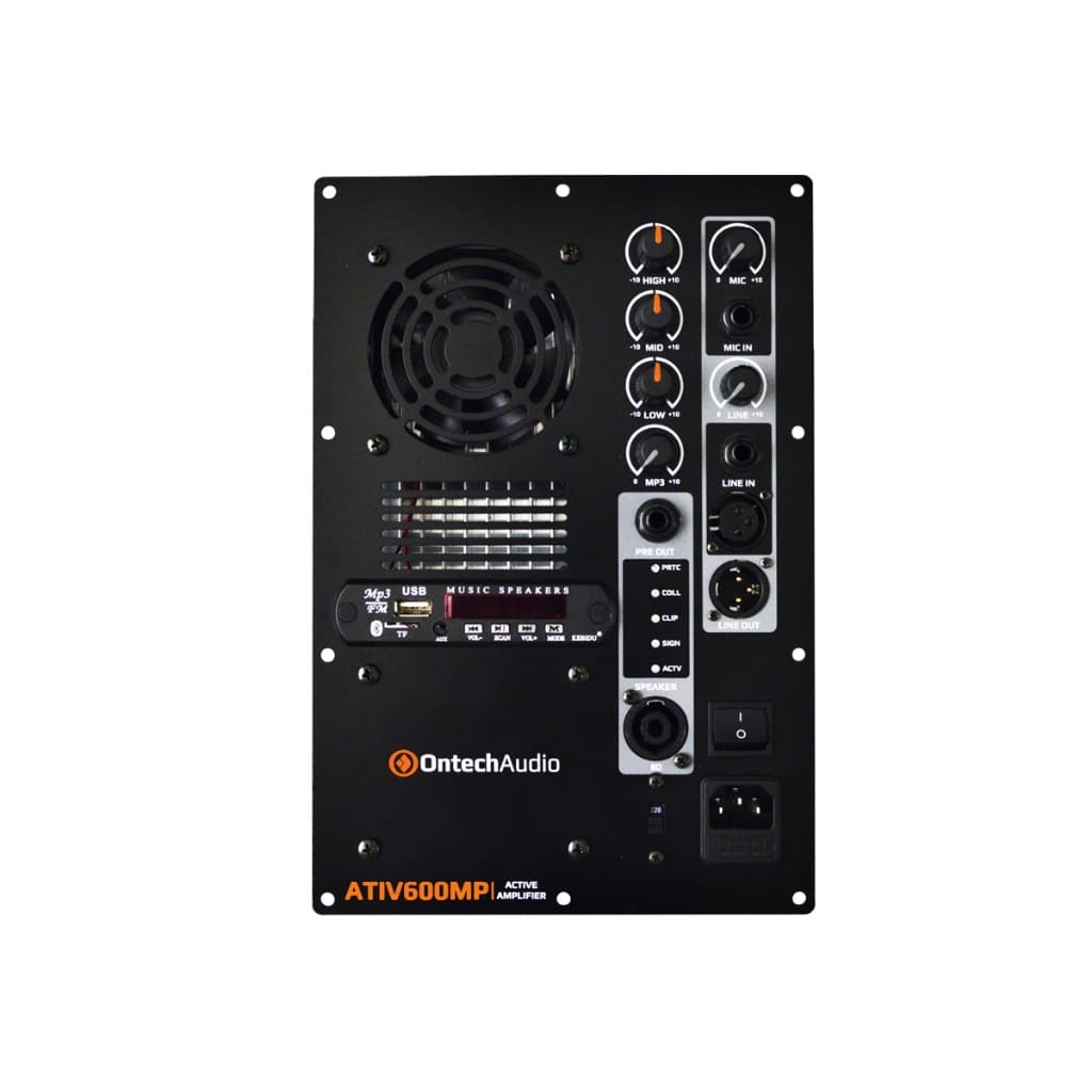 PAINEL ATIVADOR DE CAIXA ATIV 600MP COM BT/USB/MP3 PLAYER