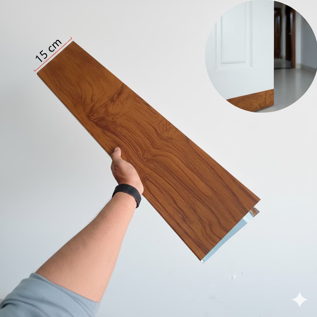 proteçao anti inchaco para porta de madeira de 15cm de altura