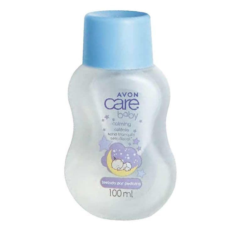 Colônia Avon Calming Baby Care 100ml - Fragrância Relaxante, Sem Corantes, Sem Parabenos