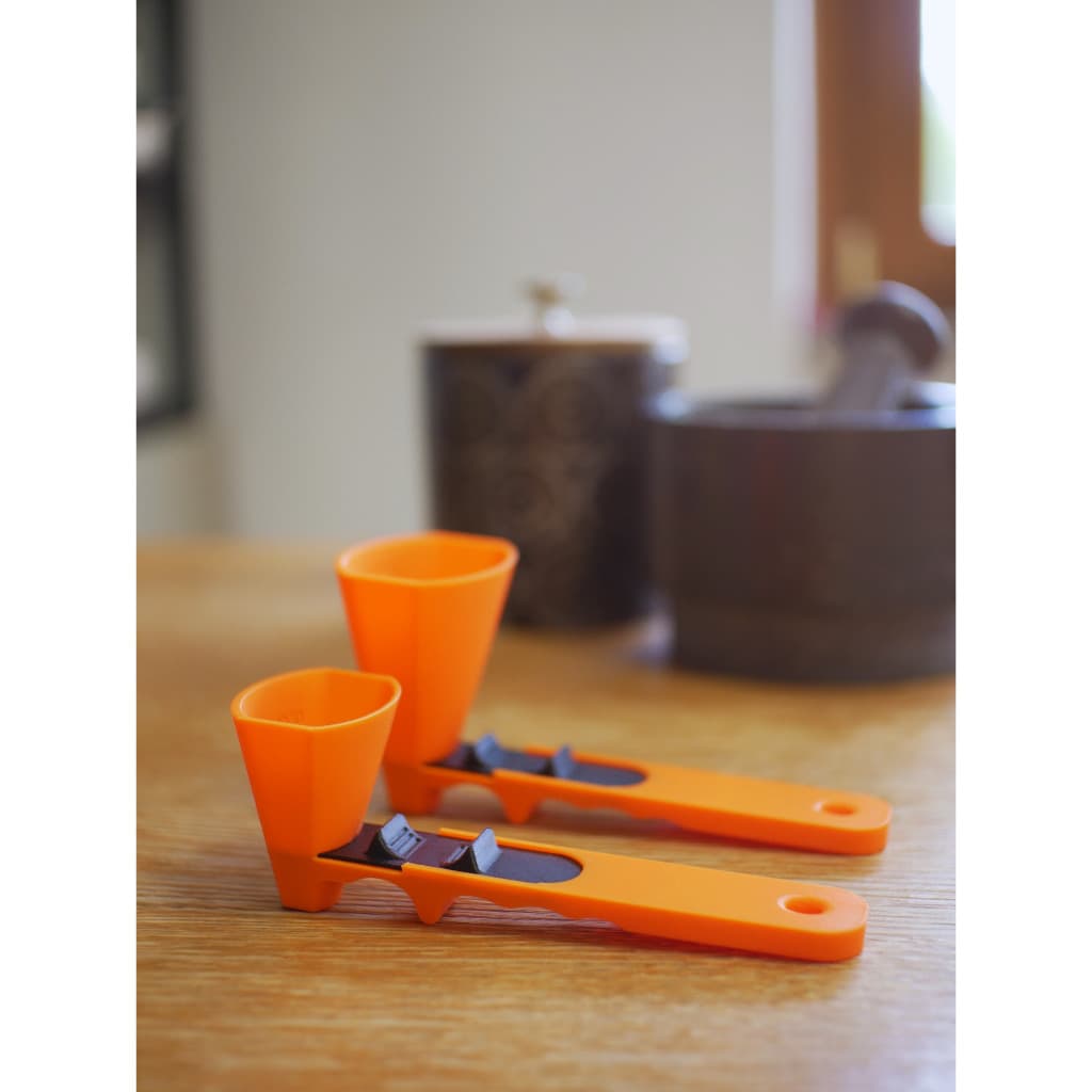 Mini Funil Dosador para Suplementos – Colher de Chá Antiderramamento (Ideal para Whey, Creatina)