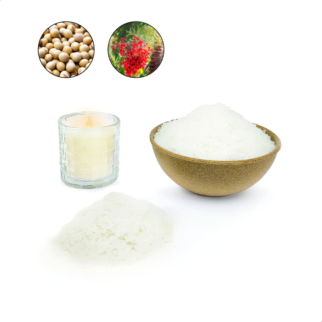 Cera Vegetal De Coco Em Escamas Pronta Para Uso Para Velas Decorativas Desmoldes Aromáticas Perfumadas