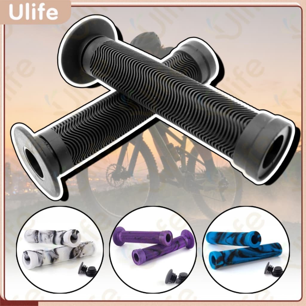 Manopla Gios de Bike Bicicleta Bmx Freeride DH Punho Giosbr 150mm (CORES) Textura de alta qualidade-UF