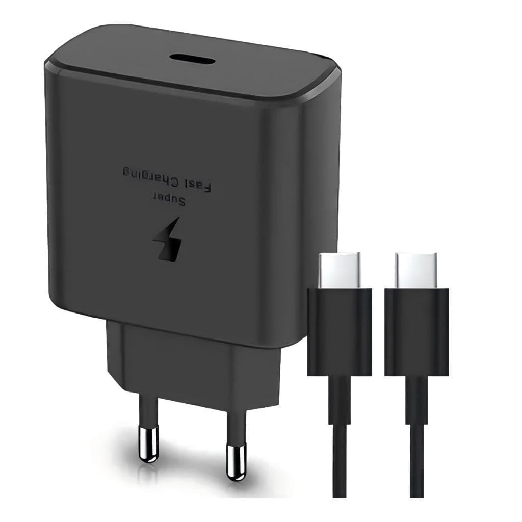 Carregador  Tipo C Turbo ORIGINALPara Galaxy A50 A52S A54 A70 A72 S20 Fe S21+ S22 S23 Ultra S24 S45