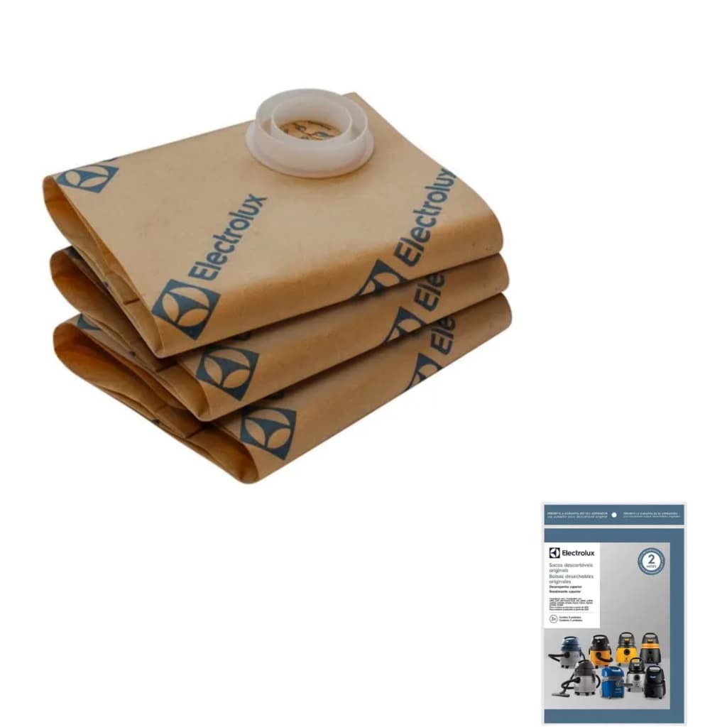 Saco Filtro descartavél Original Aspirador Electrolux A10 Acqua Power Gt2000 Fabricação 2010 Aqp20