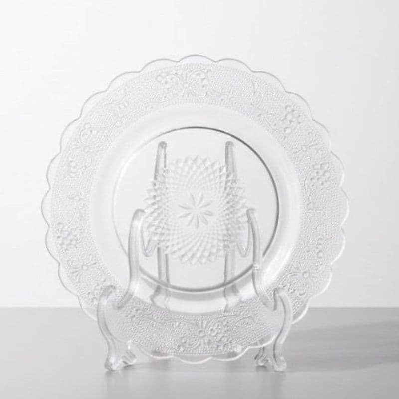 Prato fundo Transparente Star 22cm - DUMIAT