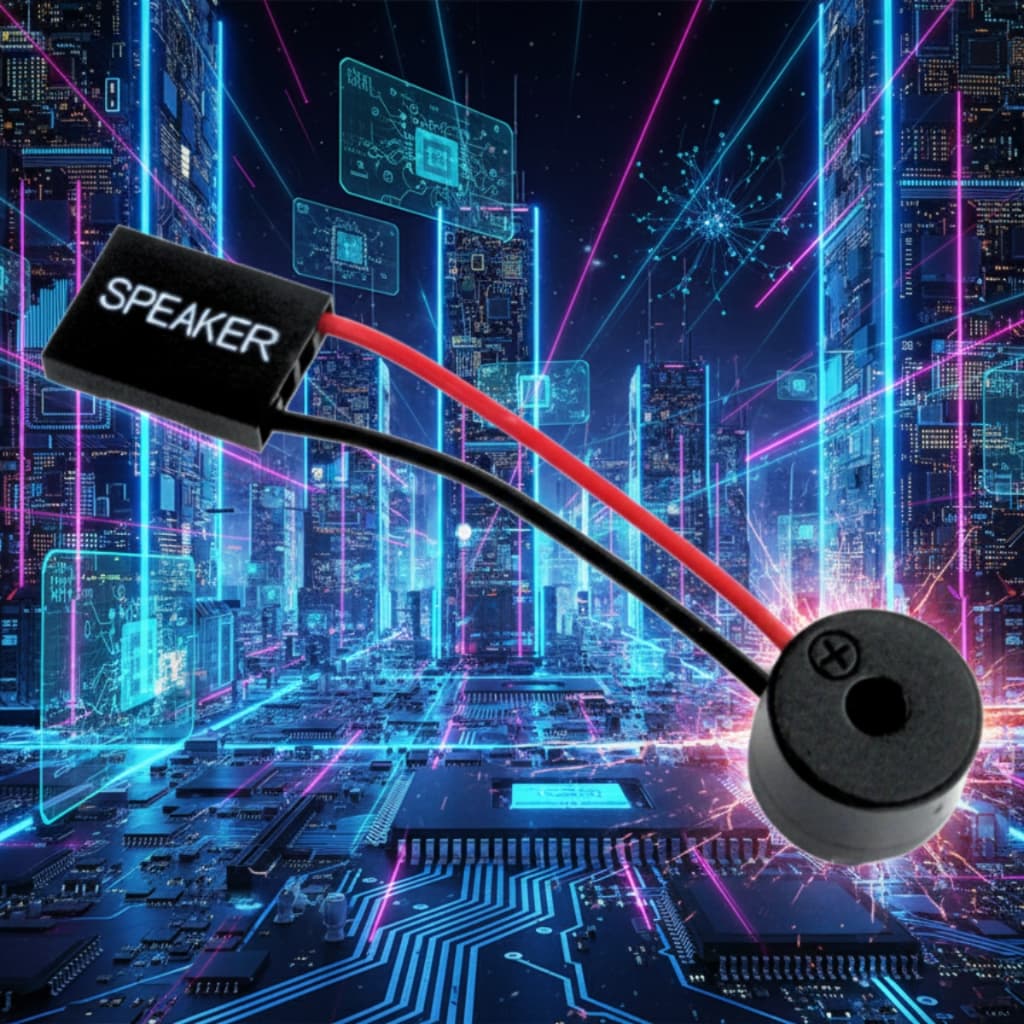 Buzzer Speaker Beep Alto-falante P/ Placa Mãe Cpu Pc Desktop