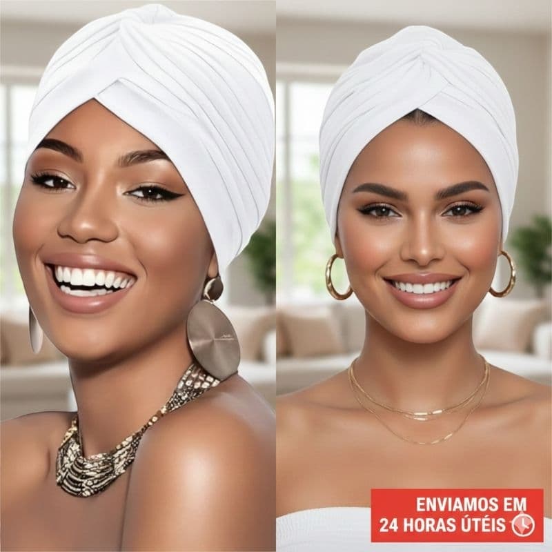 Turbante Toca Proteção Indiano Elástico Lenço Faixa de Cabeça / Chapéu Coque Mimo / Dia Da Mulher