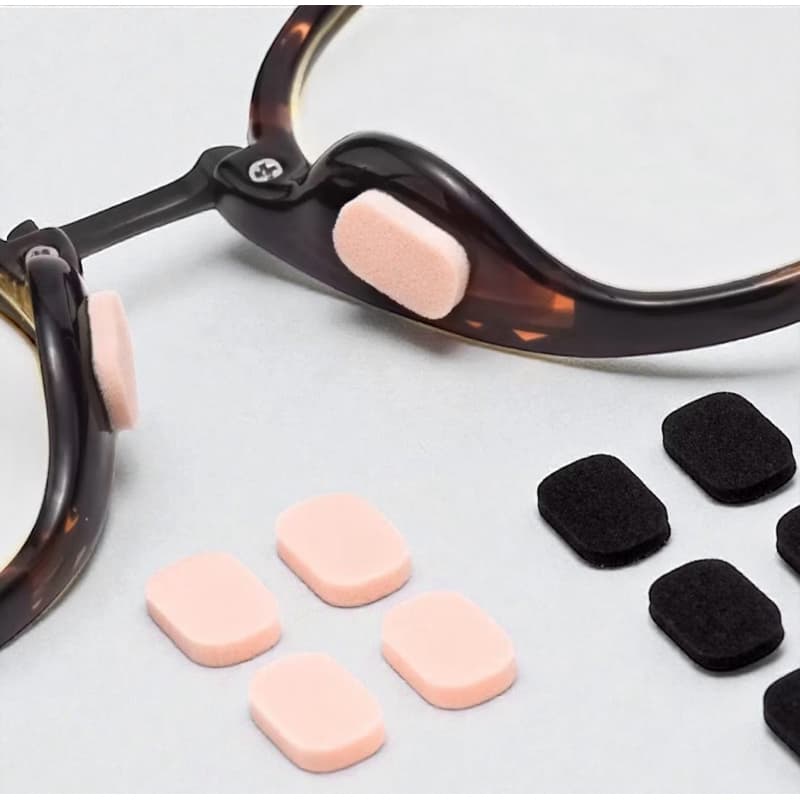 kit com 4/8 Almofadas Adesivas Antiderrapantes para Óculos -Plaquetas