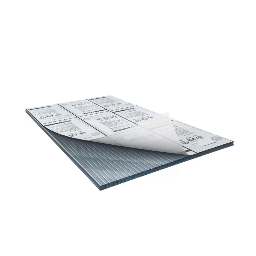 Chapa Placa Policarbonato Alveolar 1,05m X 2m X 4mm - Cores