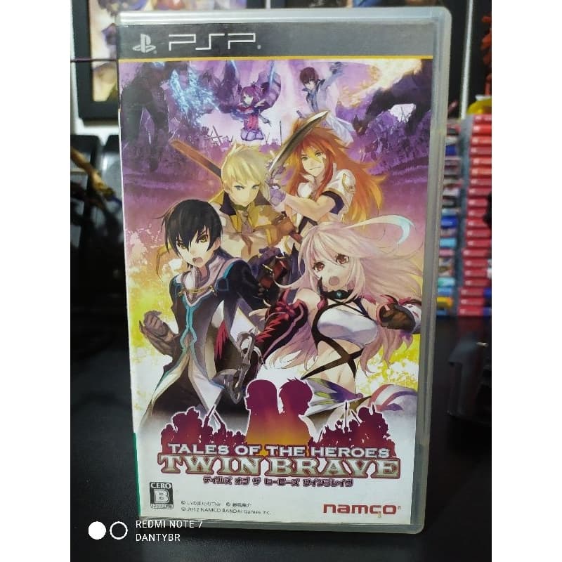Tales of the Heroes Twin Brave - Psp - Completo