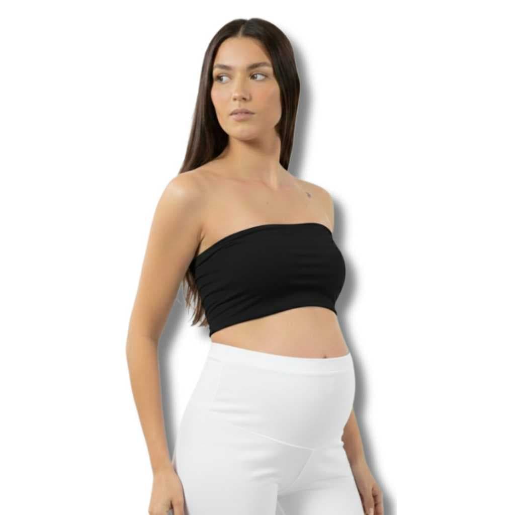 Top Faixa Maternidade Parto Grávidas Cropped