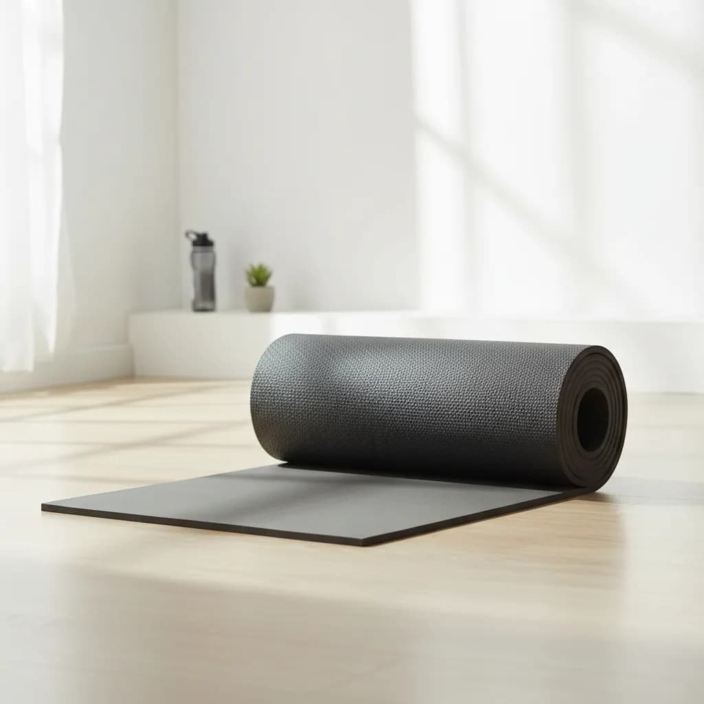Tapete Colchonete Eva 1,00 x 50 10mm  de Yoga Exercicio