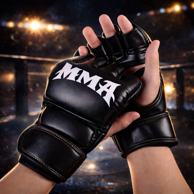 Luva de MMA Premium – Proteção Profissional, Conforto e Máxima Performance