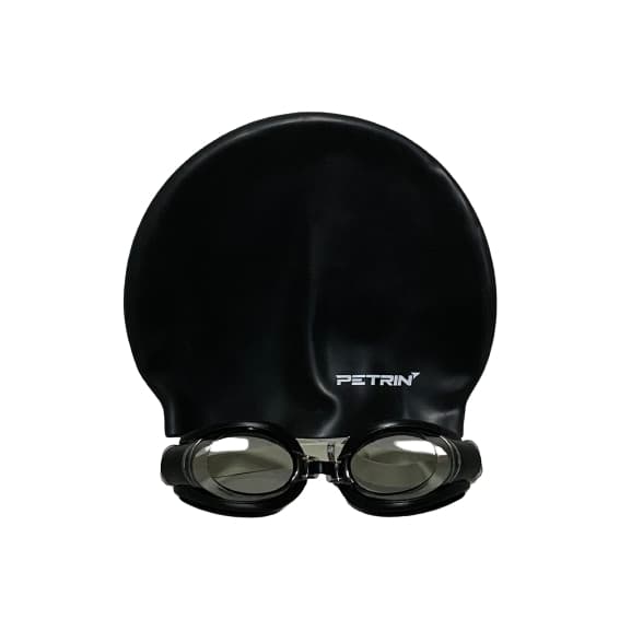 Óculos de Mergulho Natação com Touca Petrin