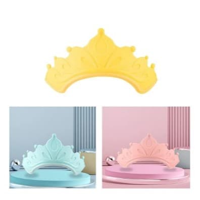 Chapéu Para Banho Bebê Viseira Anti-Shampoo | Protetor de Olhos e Ouvidos