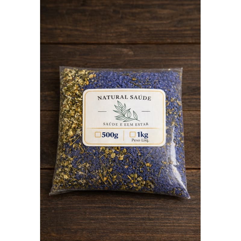 Escalda pés 1kg Lavanda, Camomila e Ervas- Escalda Pés Relaxante