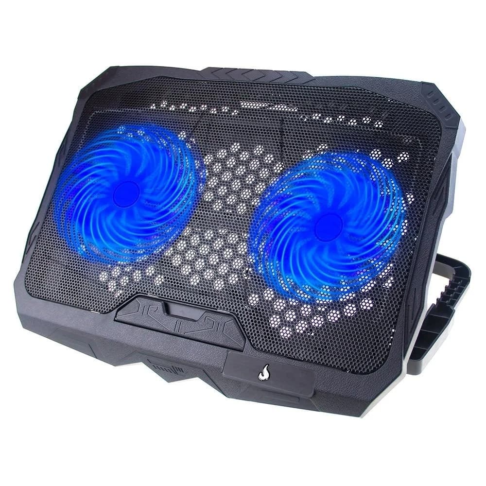 Base com Cooler para Notebook Rise Mode, Galaxy Black X4, LED