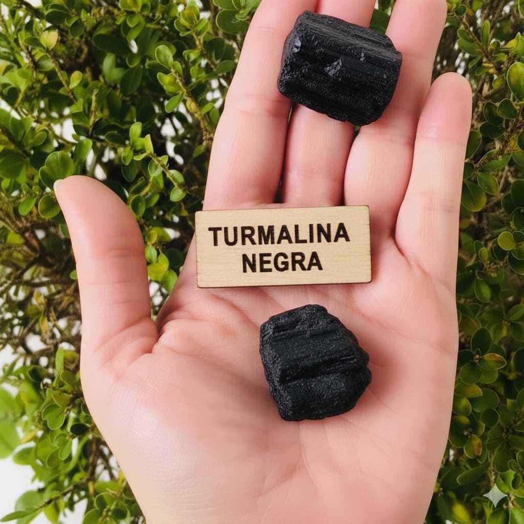 Turmalina Negra 100% Natural BRUTA Proteção Energética Limpeza