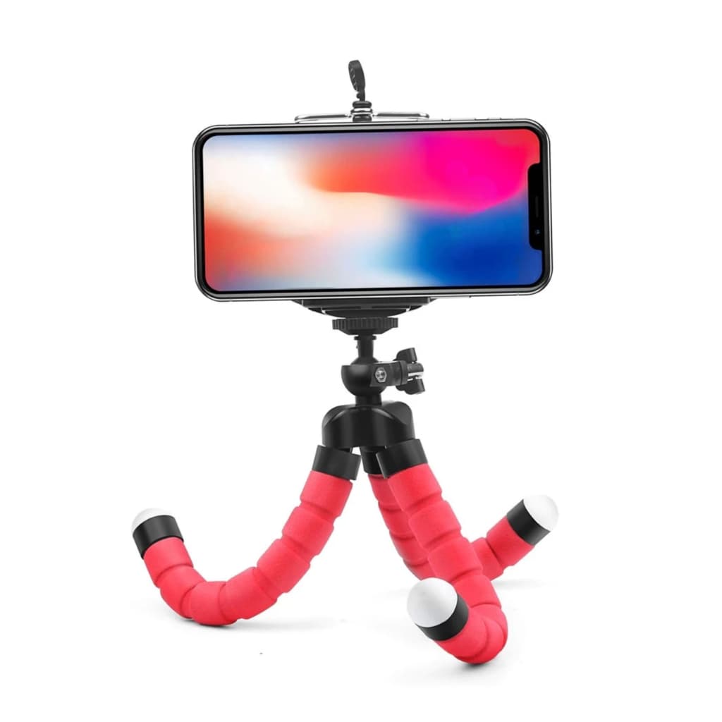 Mini Tripé Flexível para Celular com Fixação Universal