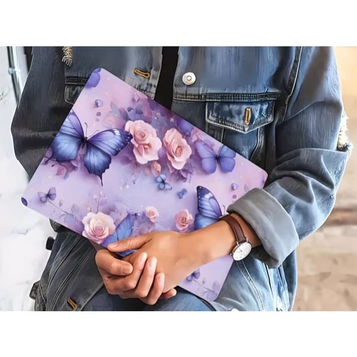 SKIN ADESIVO NOTEBOOK TAMPA EXTERNA BORBOLETA