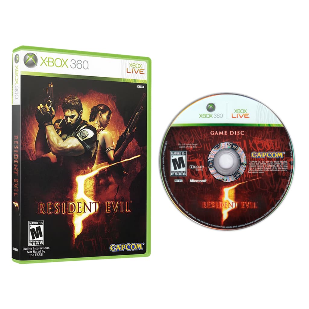 Jogo Resident Evil 5  para Xbox 360