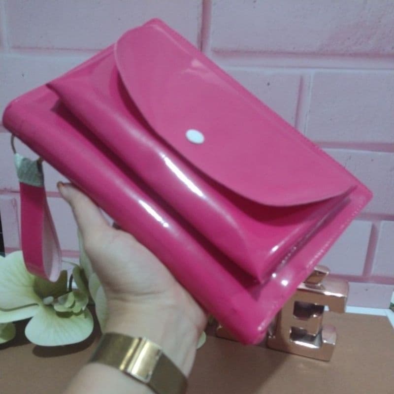 Capa para Bíblia Feminina Sintético com fechos e sem zíper Presente Cristão