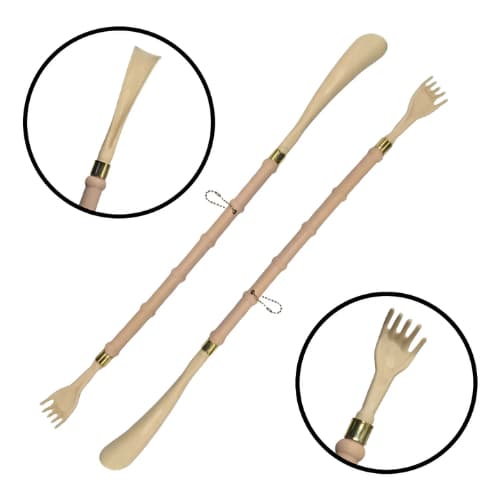 Coçador De Costas Mãozinha Com Calçadeira