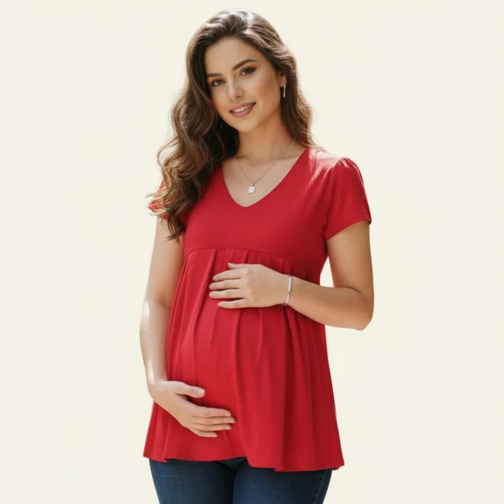 Blusinha grávida maternidade gestante confortável