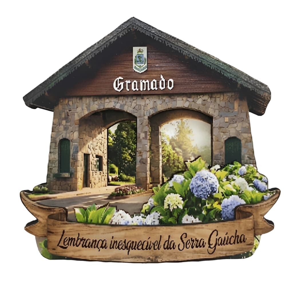 Imã De Geladeira Gramado - Pórtico Via Nova Petrópolis