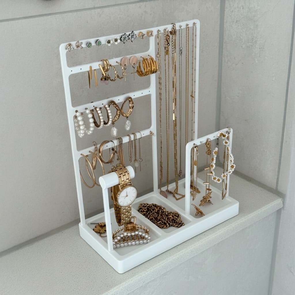 Suporte para Joias, bijuterias, brincos, colares, pulseiras e relógios