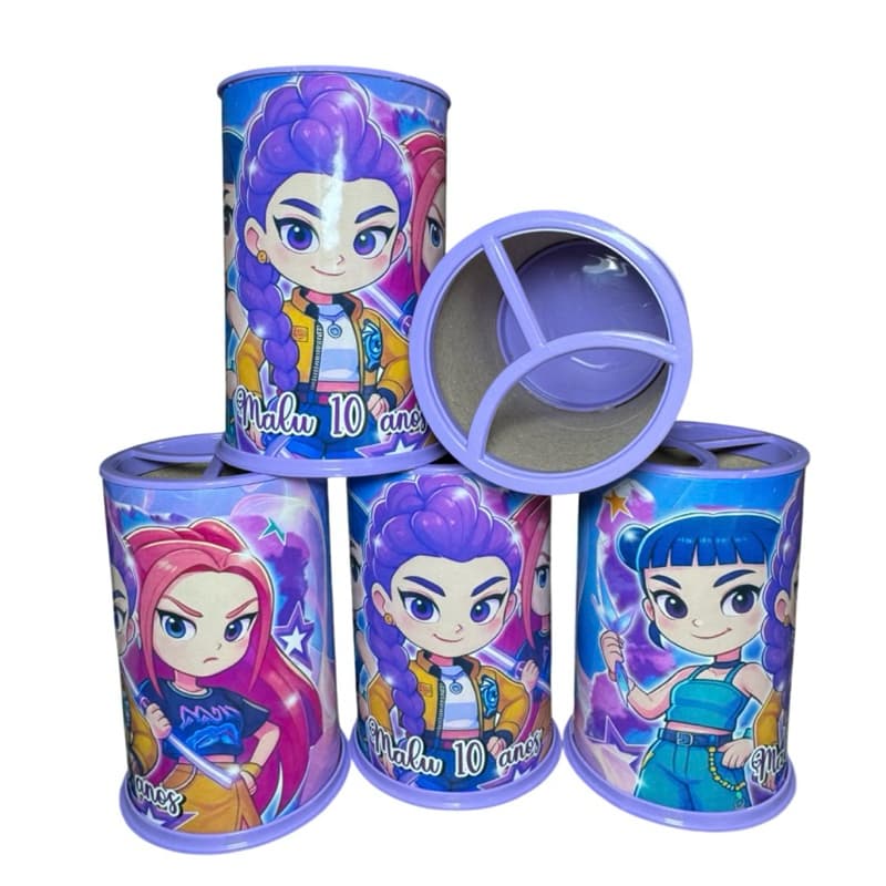 10 Porta Lápis Personalizado Guerreiras Do Kpop