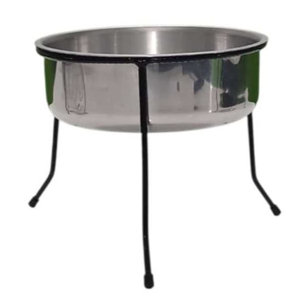 Comedouro e Bebedouro  Elevado Pet Ergonomico Para Caes  Gatos (1 unid )